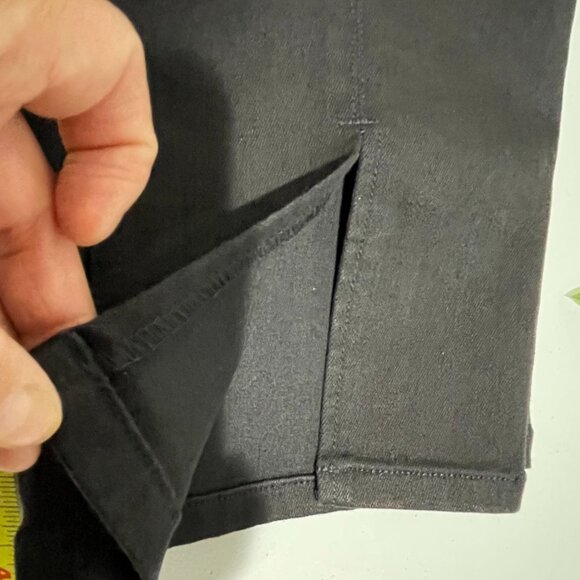 J.McLaughlin Womens Black Rainey Long Bottom Pants Size 8 Cotton Blend Slim Fit - Picture 5 of 16